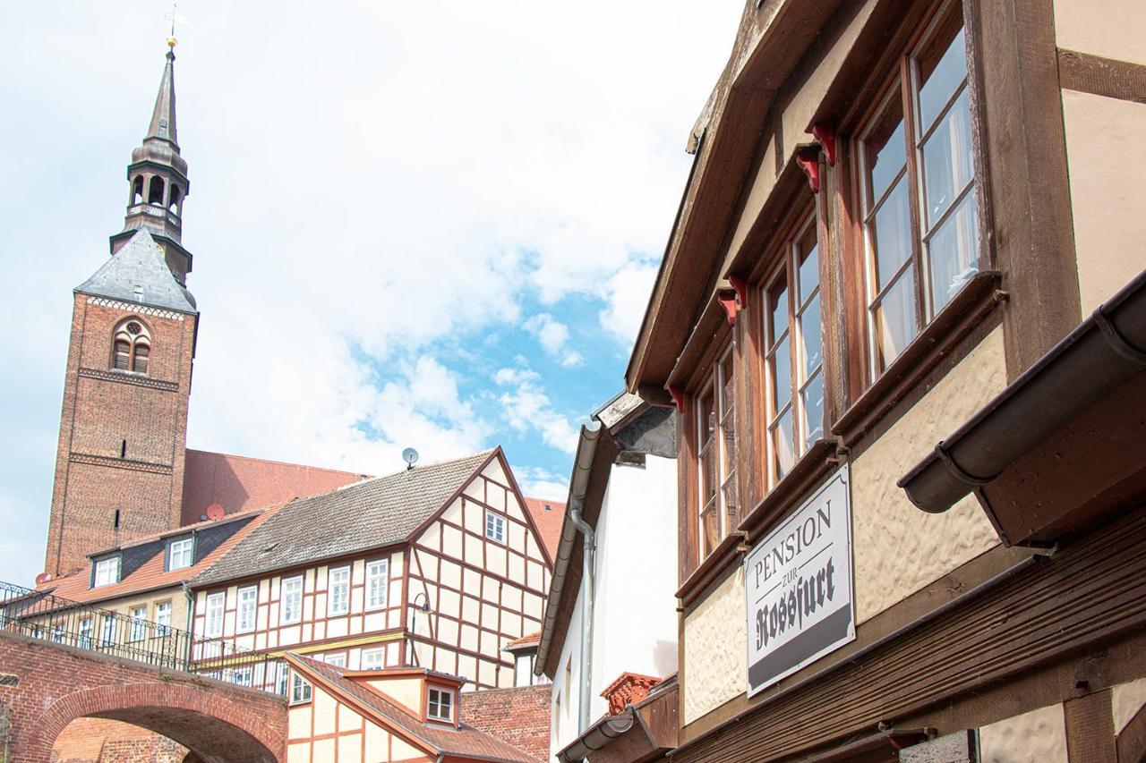 Ferienhaus Zur Rossfurt Tangermuende Exterior photo